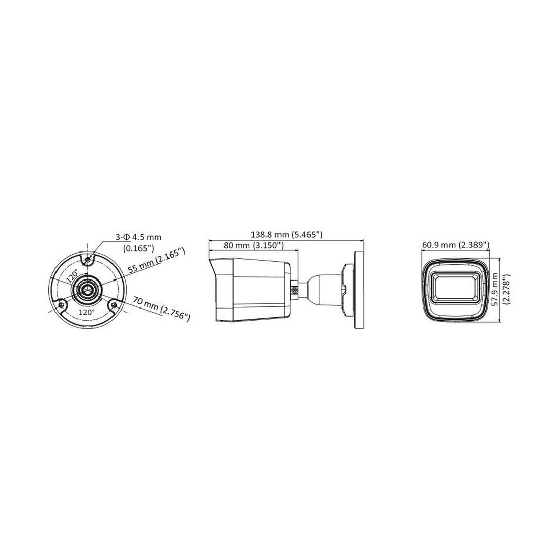 Hikvision 2MP Night Vision Camera, view 4