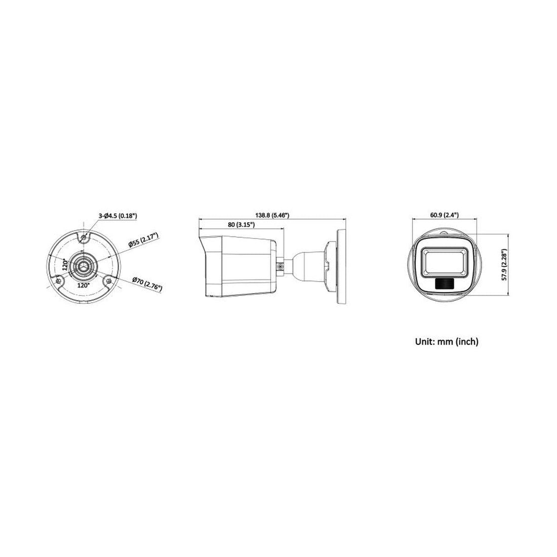 Hikvision 3K Smart Hybrid Light Camera, view 3