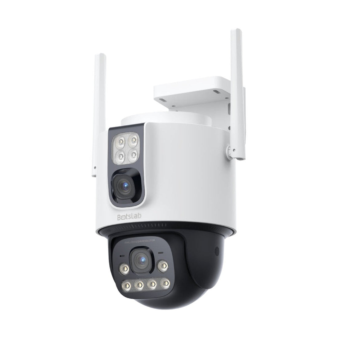 Botslab W315 Dual Lens Outdoor PTZ WiFi Camera, 4MP + 4MP, view 2